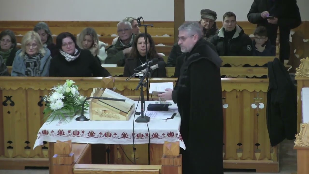 2026.01.18. vasárnap – istentisztelet – Almási Ferenc