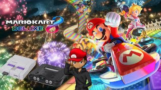 Mario Kart 8 Deluxe With Viewers! SNES & N64 (90's Themed Courses)
