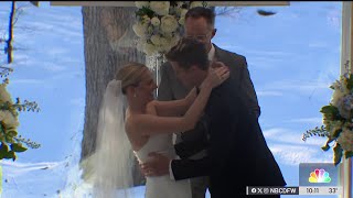 North Texas neighbors shovel snow to save couple's wedding day | NBCDFW