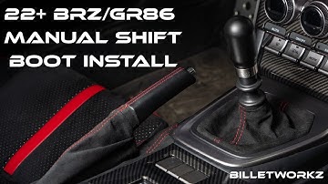 22+ BRZ/GR86 Billetworkz Manual Shift Boot Install
