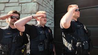 Police Memorial Flag Raising 2026