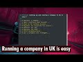 Running a company in UK is easy