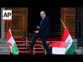 Hungary's next health minister dances outside parliament at Magyar's inauguration Mp3 Song