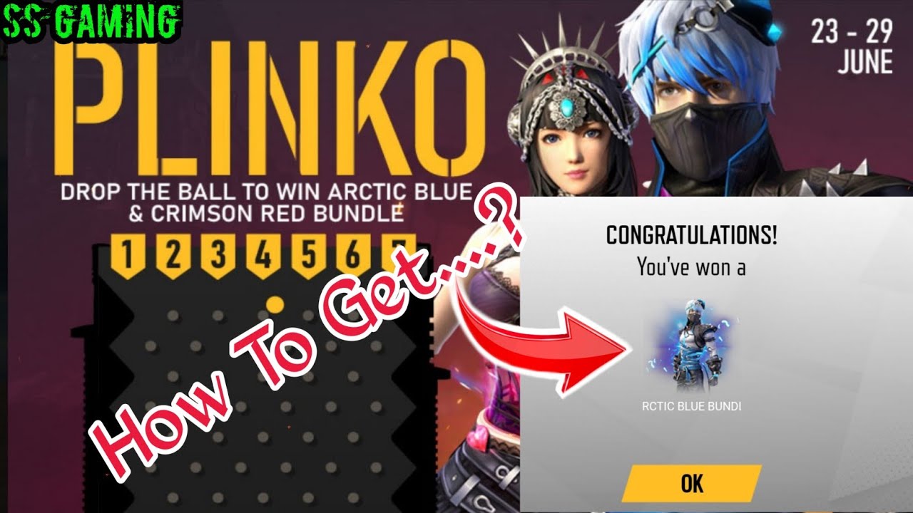 HOW TO CLAIM ARCTIC BLUE BUNDLE FULL DETAILS PLINKO EVENT FREE FIRE