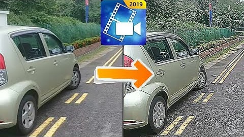 How to Adjust Sharpness video | Powerdirector android app