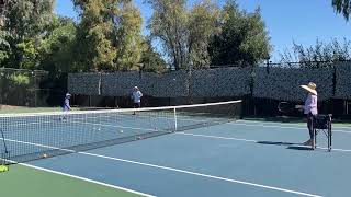 Tennis Training In Saratoga 1