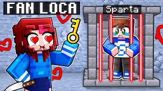 ENCERRADO en la PRISION de Mi FAN LOCA! 💘😱 Sparta356