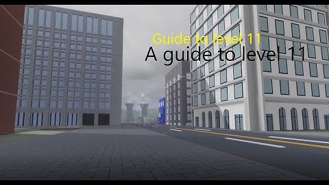 How to get to level 11 of The Backstage Of Reality (EASY TO GET TO!)