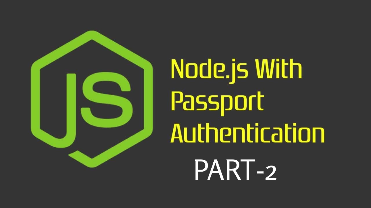 NODEJS | PASSPORT | LOGIN SYSTEM | MVC PATTERN (PART 2) - YouTube