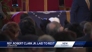 Robert Clark laid to rest