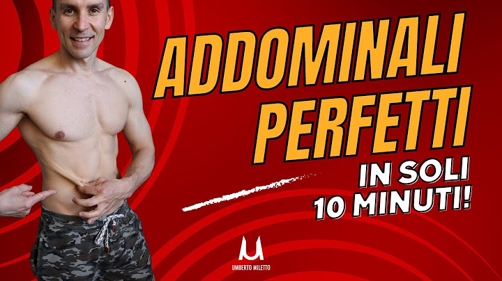 Il mio segreto per ottenere addominali perfetti in 10 minuti al giorno