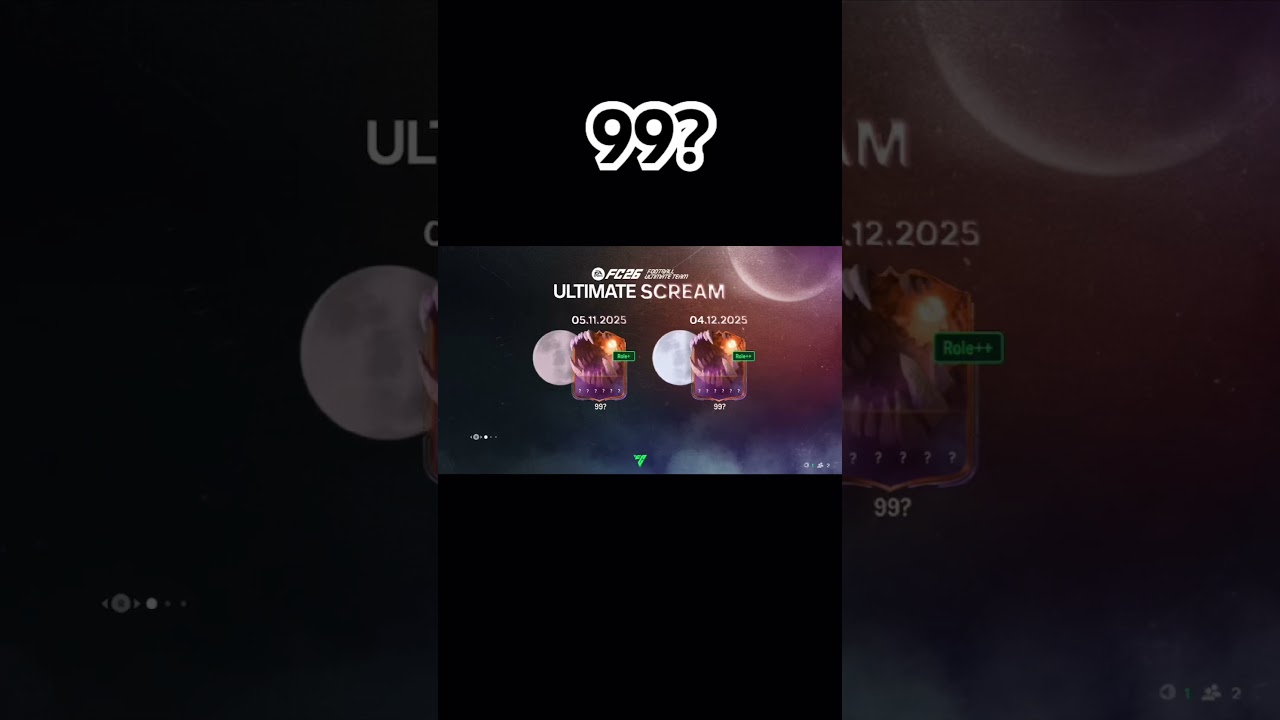 99? ULTIMATE SCREAM - FC 26 ULTIMATE TEAM HALLOWEEN PROMO