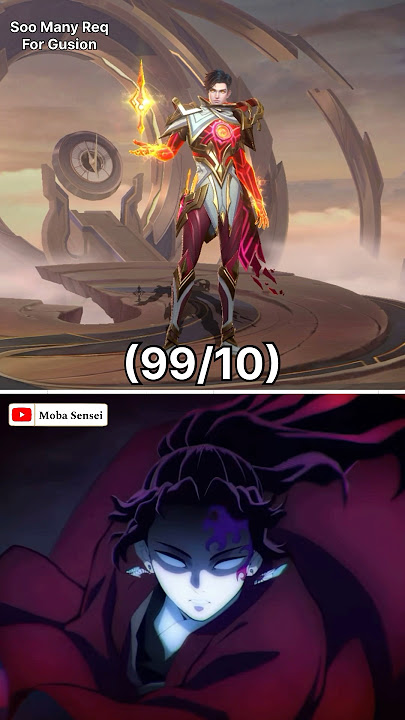 Rating Gusion Skins 🗡️ #mobilelegends #mlbb
