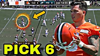 🚨BREAKING: Dillon Gabriel Going Viral After THROWING PICK 6 In FIRST NFL PRESEASON DEBUT Vs Eagles‼️
