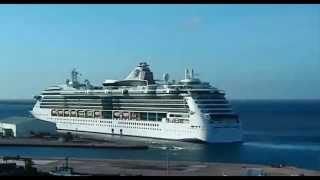 RC 'Jewel of the Seas' Arrival & Departure in Oranjestad, ARUBA by qlaval 2,415 views 10 years ago 3 minutes, 9 seconds