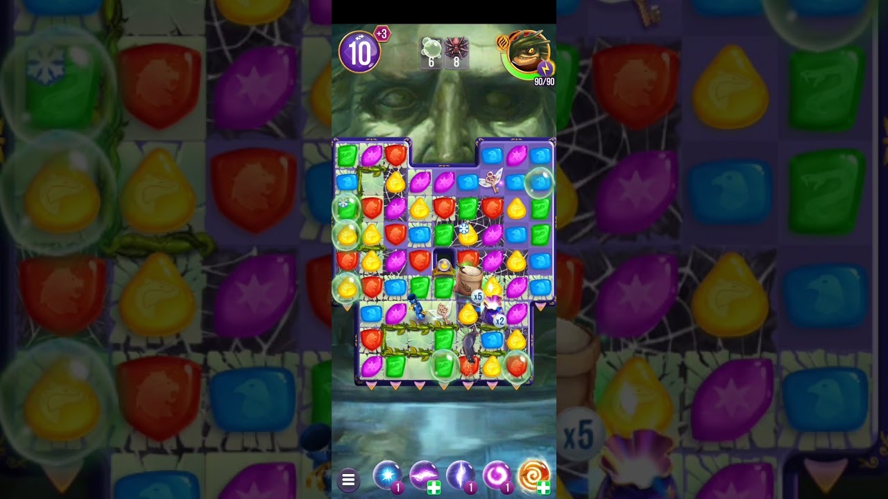 Harry Potter: Puzzles & Spells level 1834 no boosters