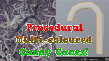 Procedural Candy Cane Texture