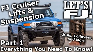 FJ Cruiser Lifts & Suspension Explained - Part 1 - Basics - Everything You Need to Know!