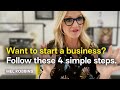 Want to start a business? Follow these 4 simple steps | Mel Robbins