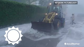 Winterlike scene develops in Germany, despite high temps in the 70s | AccuWeather