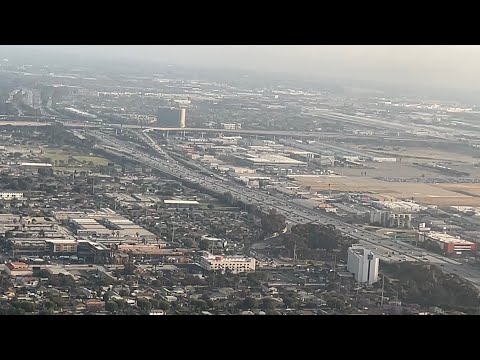 Аэропорт Лос-Анджелеса. Параллельная посадка