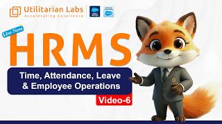 Time, Attendance and Leave  | Powered by Salesforce | Utilitarian Labs HRMS |  Video 6