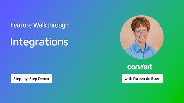 How to Connect to GA4 Using Integrations | A/B Testing with Convert Experiences