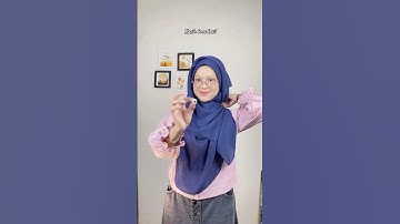 tutorial hijab segi empat simple #tutorialhijab #hijabstyle #shortvideo #like #subscribe