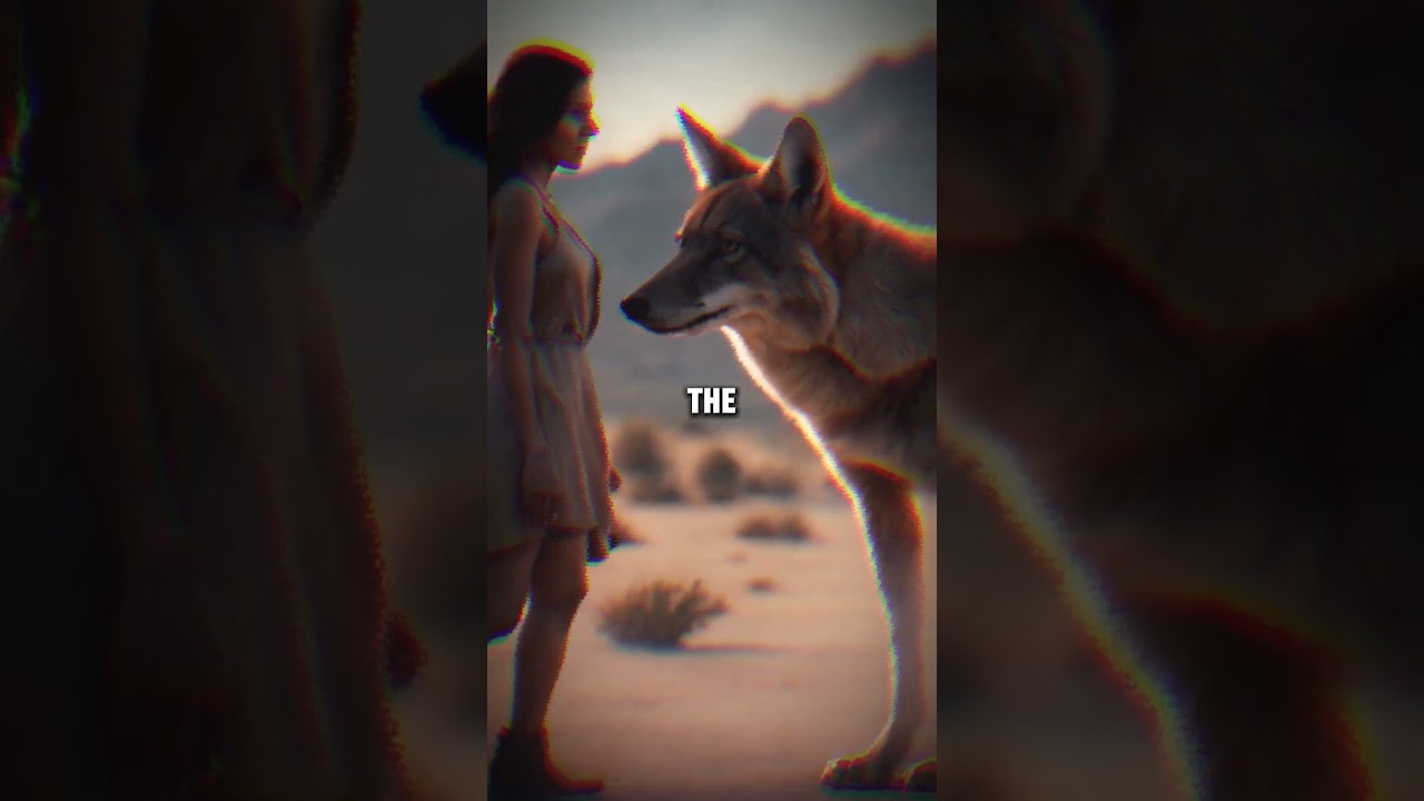 Coyote and the Woman the Native American Mythology 