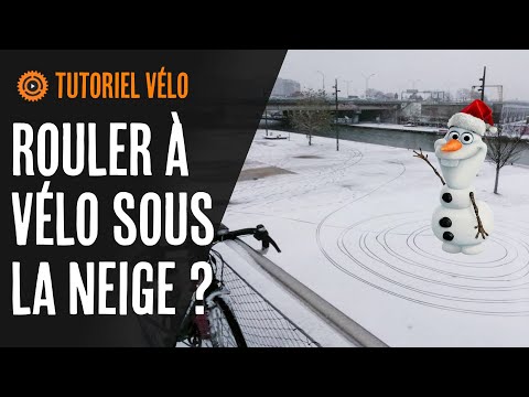 Vidéo: Comment entretenir son vélo dans la neige