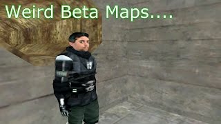 So I played some weird Half-Life 2 beta maps....