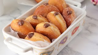 Malasadas | Nutella filled doughnuts | Portuguese donuts