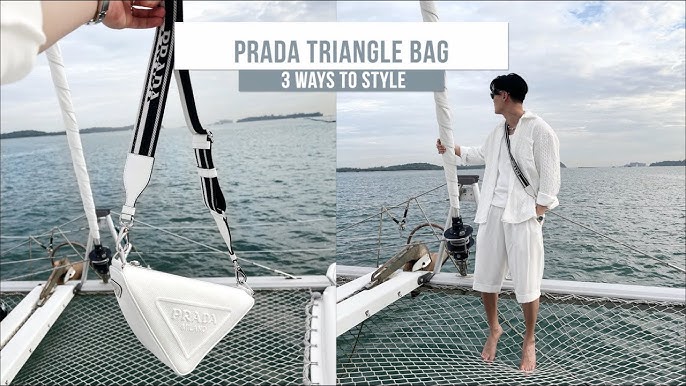 prada triangle bag triangle bag #pradatriangle #ad