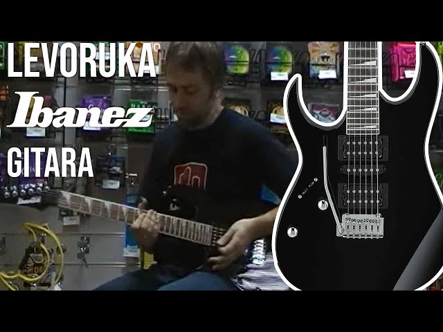 Електрогітара IBANEZ GRG170DXL LEFT-HANDED BKN