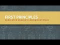 First Principles: Dedicated Region Cloud@Customer