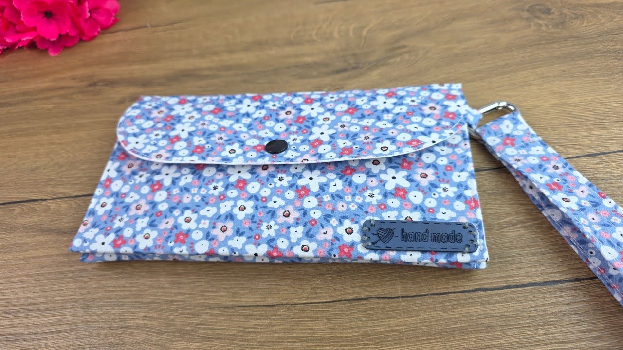 Phone + Cards + Cash All in One!Large Multi-Purpose Wristlet Wallet