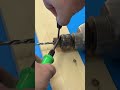 Super easy method: Release a jammed drill bit in seconds with a regular screwdriver!#shorts