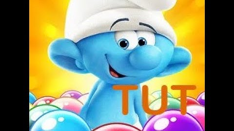 Smurfs Bubble Shooter - Tutorial Stage.