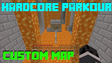 Hardcore Parkour | Minecraft PS3 | Custom Map | By: Super_Guy_99 | Part 1