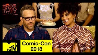Ryan Reynolds or Deadpool? | 'More Likely To...' w/ the Cast of Deadpool 2 | Comic-Con 2018
