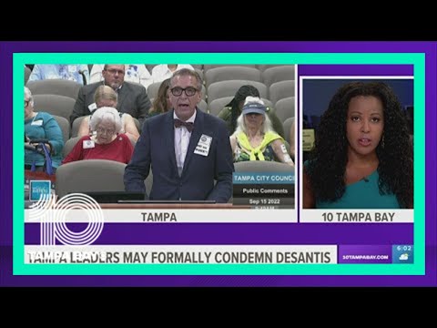 'Gets me mad': Tampa leaders condemn DeSantis flight carrying immigrants