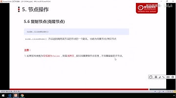 黑马Pink前端Javascript 进阶教程：P47   03 节点操作 复制节点