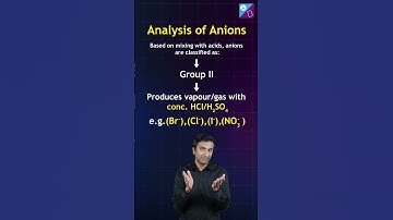 Summary of Anions - Salt Analysis | NMC Update | Practical Chemistry | NEET 2024 | Ashish Shekhar