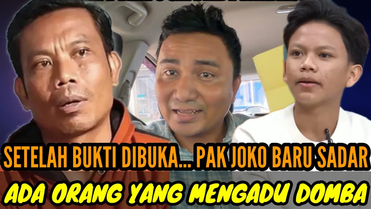 OM RAIS BONGKAR BUKTI! PAK JOKO TERSADAR, TERNYATA ADA DALANG ADU DOMBA DIBALIK SEMUA INI