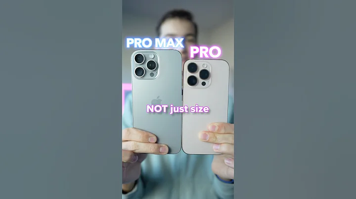 iPhone 16 pro vs pro MAX🤔#iphone16