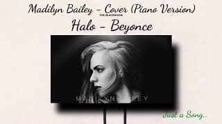 Halo - Beyonce - Madilyn Bailey [Cover] Just a song Resimi