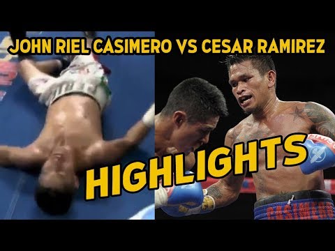 John Riel Casimero vs Cesar Ramirez HIGHLIGHTS