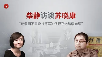 cover of episode 柴静访苏晓康：“赵紫阳不喜欢我写的《河殇》,但他不以个人好恶否定文艺作品”