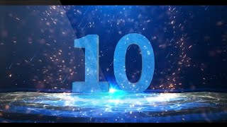 A 10 second countdown to the shock wave of particle | 10 second countdown