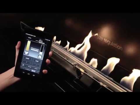 Biokamin Fire Line Automatic 3 Vision